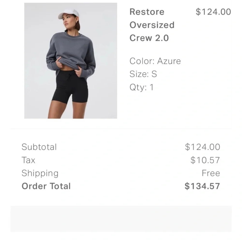 Vuori Restore Oversized Crew - Picture 5 of 5